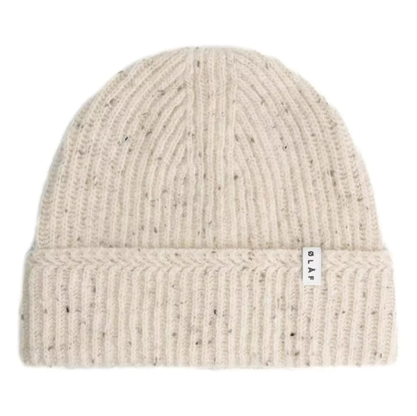 OLAF M MUTS ONE / ECRU COMBI OLAF Wool Beanie - Match Laren