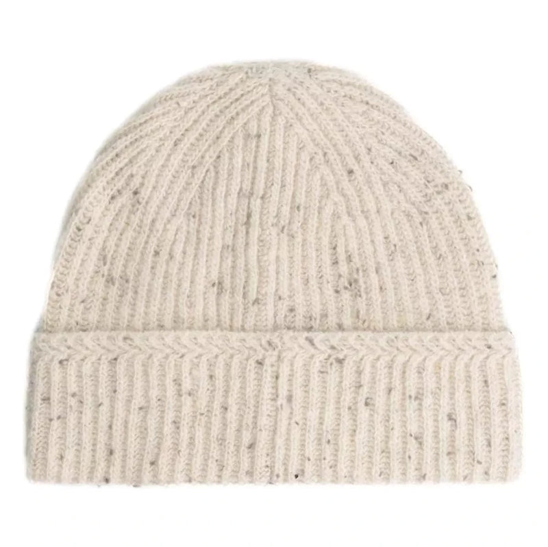 OLAF M MUTS ONE / ECRU COMBI OLAF Wool Beanie - Match Laren