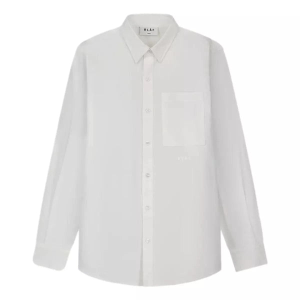 OLAF M SHIRT M / WIT OLAF Shirt Oxford Wit - Match Laren