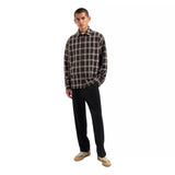 OLAF M SHIRT OLAF Plaid Boxy Shirt Bruin - Match Laren