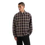 OLAF M SHIRT OLAF Plaid Boxy Shirt Bruin - Match Laren