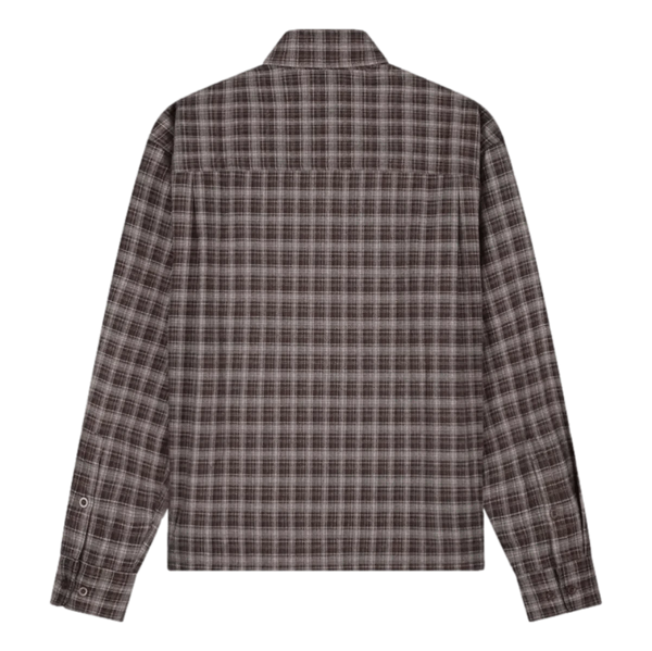 OLAF M SHIRT Olaf Plaid Boxy Shirt Hot Fudge - Match Laren
