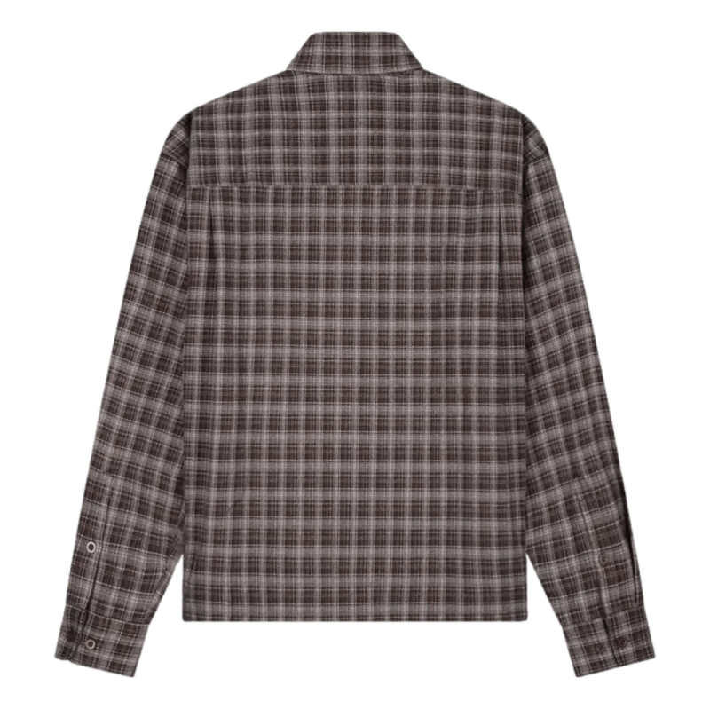 OLAF M SHIRT Olaf Plaid Boxy Shirt Hot Fudge - Match Laren