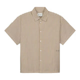 OLAF M SHIRT Olaf Seersucker Stripe Shirt Cinnamon - Match Laren