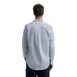 OLAF M SHIRT Olaf Shirt Oxford Stripe Marine Combi - Match Laren