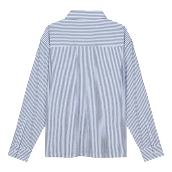 OLAF M SHIRT Olaf Shirt Oxford Stripe Marine Combi - Match Laren
