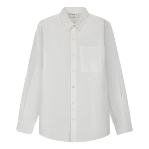 OLAF M SHIRT OLAF Shirt Oxford Wit - Match Laren