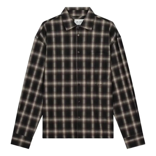 OLAF OLAF Plaid Boxy Shirt Bruin - Match Laren