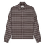 OLAF M SHIRT S / BRUIN COMBI Olaf Plaid Boxy Shirt Hot Fudge - Match Laren