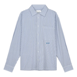 OLAF M SHIRT S / MARINE COMBI Olaf Shirt Oxford Stripe Marine Combi - Match Laren