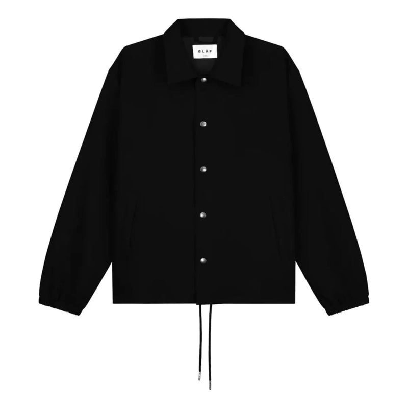 OLAF M SHIRT S / ZWART Olaf Tailored Coach Jack Zwart - Match Laren
