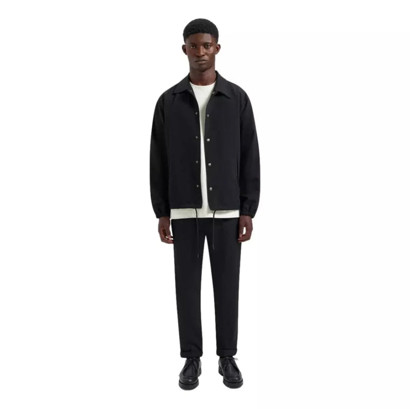 OLAF M SHIRT S / ZWART Olaf Tailored Coach Jack Zwart - Match Laren