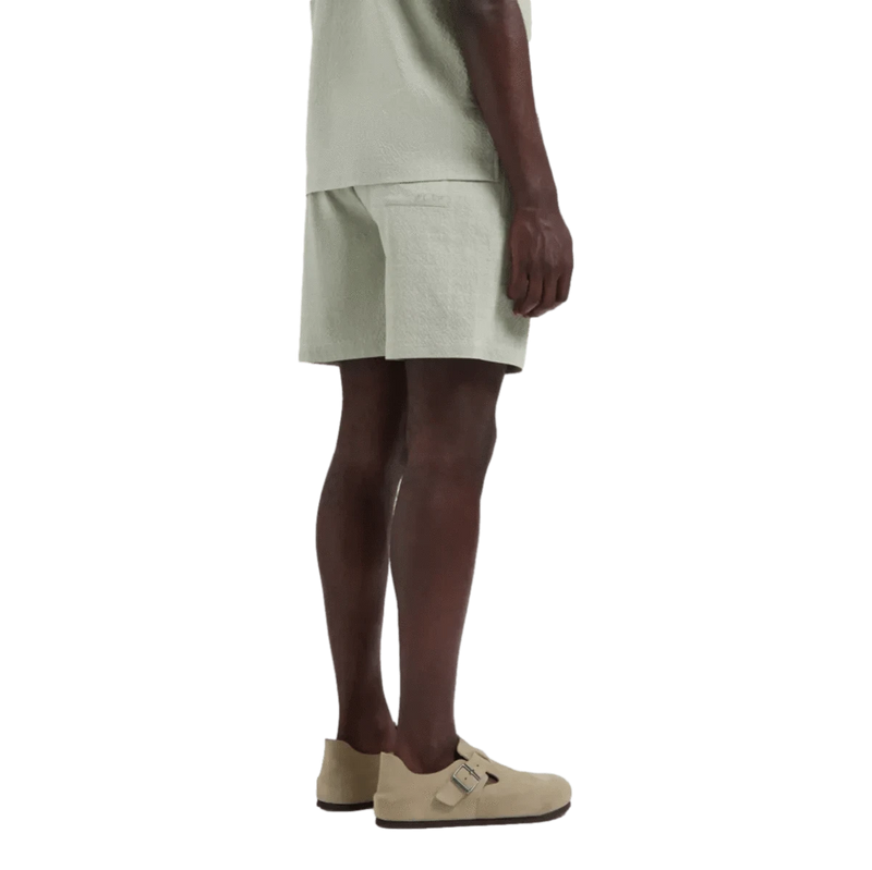 OLAF M SHORT Olaf Korte Broek Fine Check Lichtgroen - Match Laren