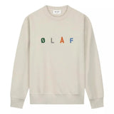 OLAF M SWEATER Olaf Sans Embro Crewneck Sweater Zand - Match Laren
