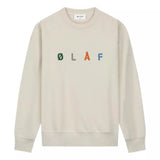 OLAF M SWEATER Olaf Sans Embro Crewneck Sweater Zand - Match Laren