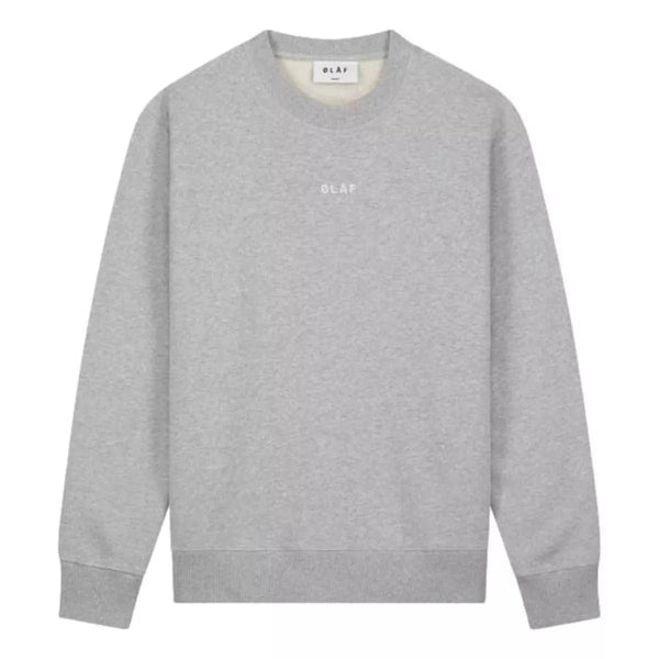 OLAF M SWEATER Olaf Sweater Block Crewneck Grijs - Match Laren