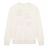 OLAF M SWEATER Olaf Varsity Crewneck Sweater Off White - Match Laren