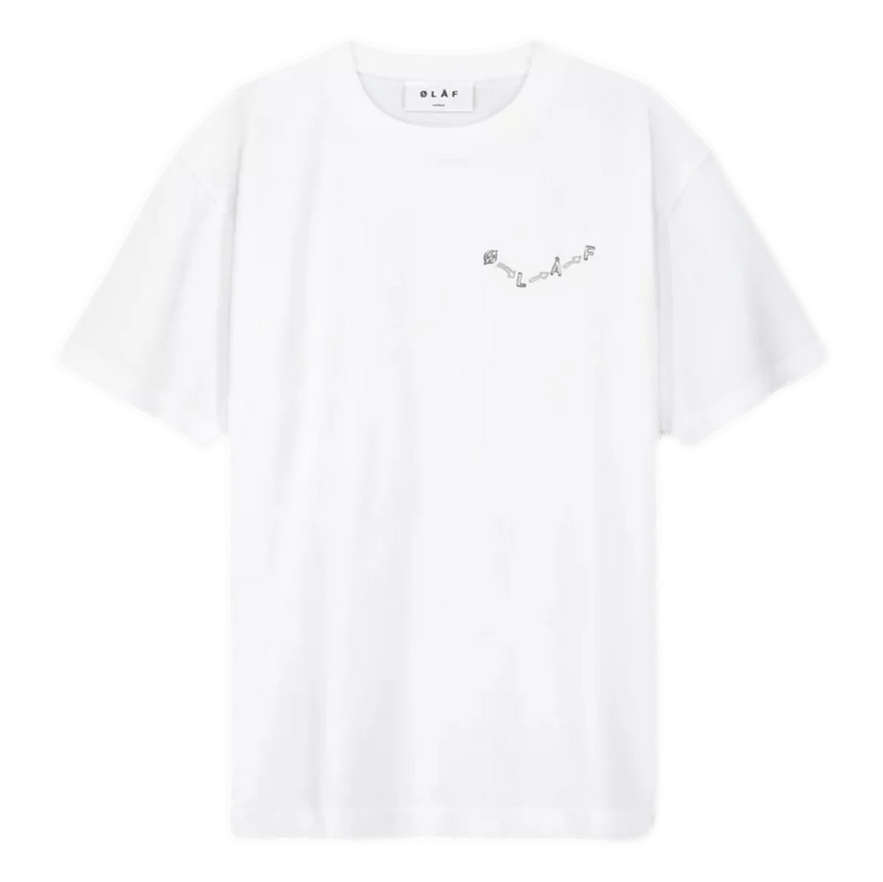 OLAF M T-SHIRT OLAF Arrow T-shirt Wit - Match Laren