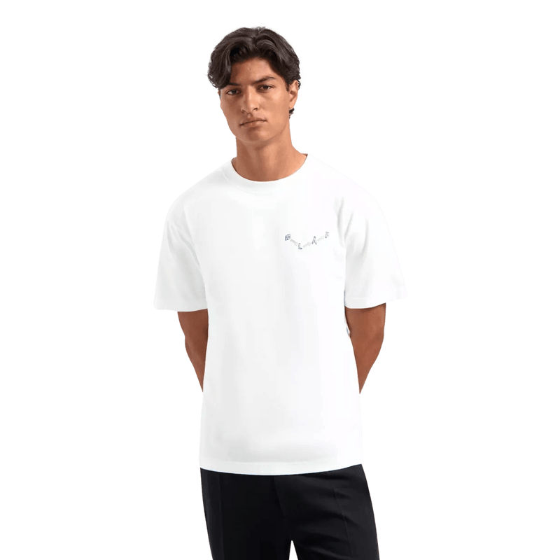 OLAF M T-SHIRT OLAF Arrow T-shirt Wit - Match Laren