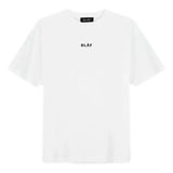 OLAF M T-SHIRT OLAF Block Tee Wit - Match Laren