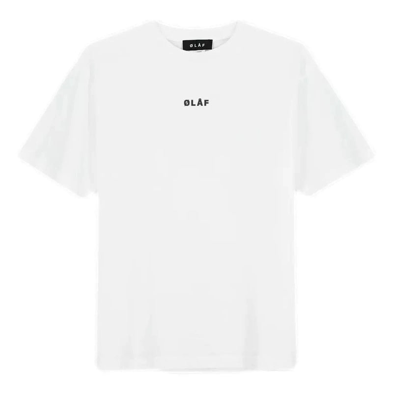 OLAF M T-SHIRT OLAF Block Tee Wit - Match Laren
