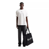 OLAF M T-SHIRT OLAF Block Tee Wit - Match Laren