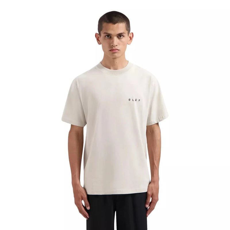 OLAF M T-SHIRT OLAF Face Tee Cement - Match Laren