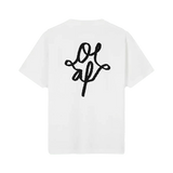 OLAF M T-SHIRT Olaf Monogram Graphic T-Shirt Wit - Match Laren