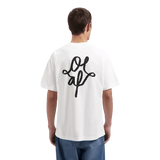 OLAF M T-SHIRT Olaf Monogram Graphic T-Shirt Wit - Match Laren