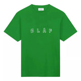 OLAF M T-SHIRT Olaf Sans Embro Logo T-Shirt Groen - Match Laren