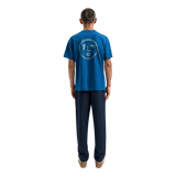 OLAF M T-SHIRT OLAF Scribble T-Shirt Blauw - Match Laren