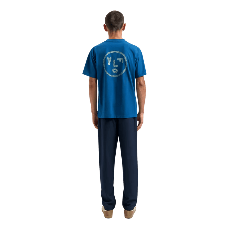 OLAF M T-SHIRT OLAF Scribble T-Shirt Blauw - Match Laren