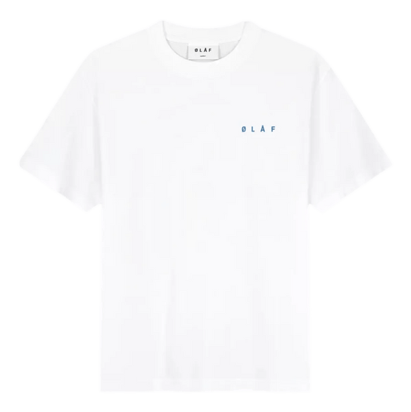 OLAF M T-SHIRT OLAF Scribble T-Shirt Wit - Match Laren