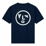 OLAF M T-SHIRT Olaf Signature Face T-Shirt Donkerblauw - Match Laren
