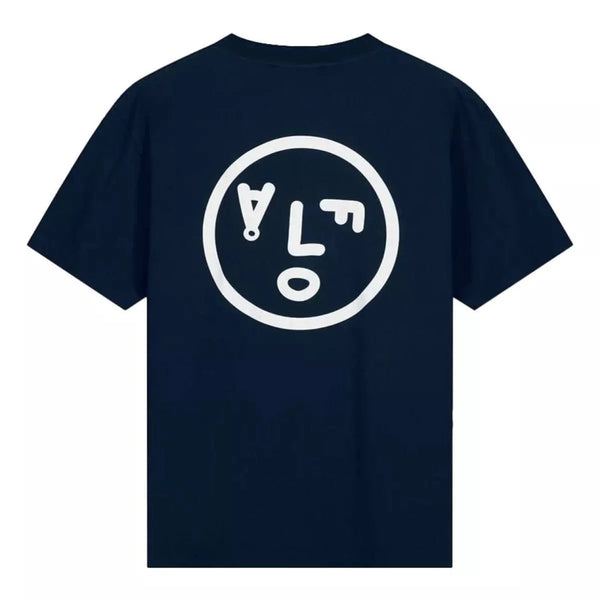 OLAF M T-SHIRT Olaf Signature Face T-Shirt Donkerblauw - Match Laren