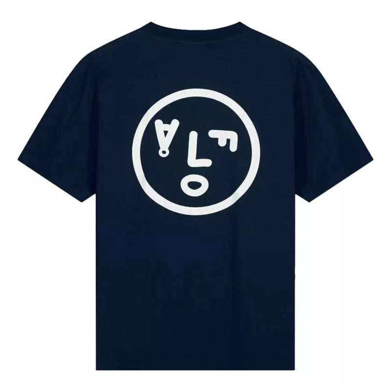 OLAF M T-SHIRT Olaf Signature Face T-Shirt Donkerblauw - Match Laren