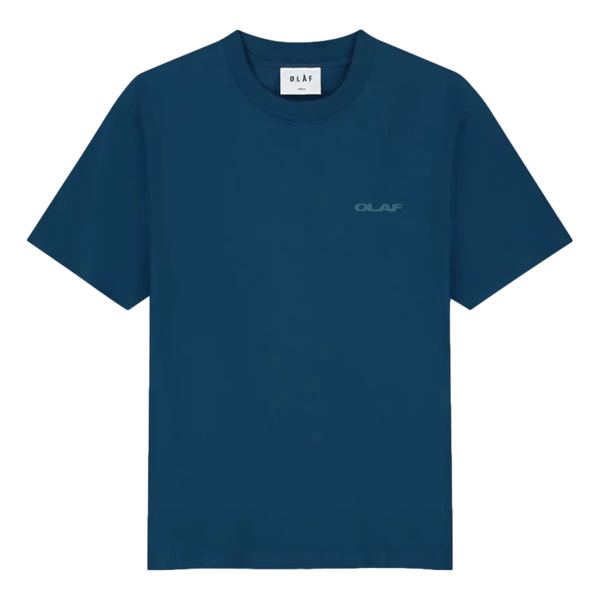 OLAF M T-SHIRT OLAF T-SHIRT BLAUW - MATCH LAREN