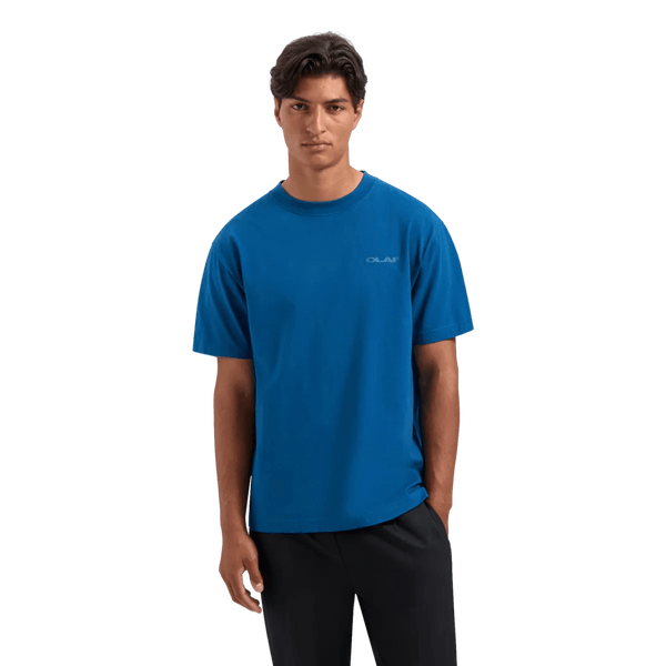 OLAF M T-SHIRT OLAF T-SHIRT BLAUW - MATCH LAREN