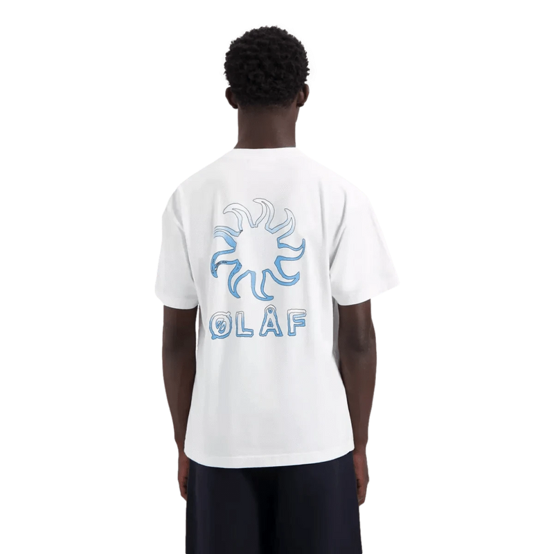 OLAF M T-SHIRT Olaf T-Shirt Gradient Sun Wit - Match Laren