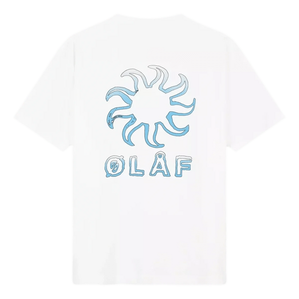 OLAF M T-SHIRT Olaf T-Shirt Gradient Sun Wit - Match Laren