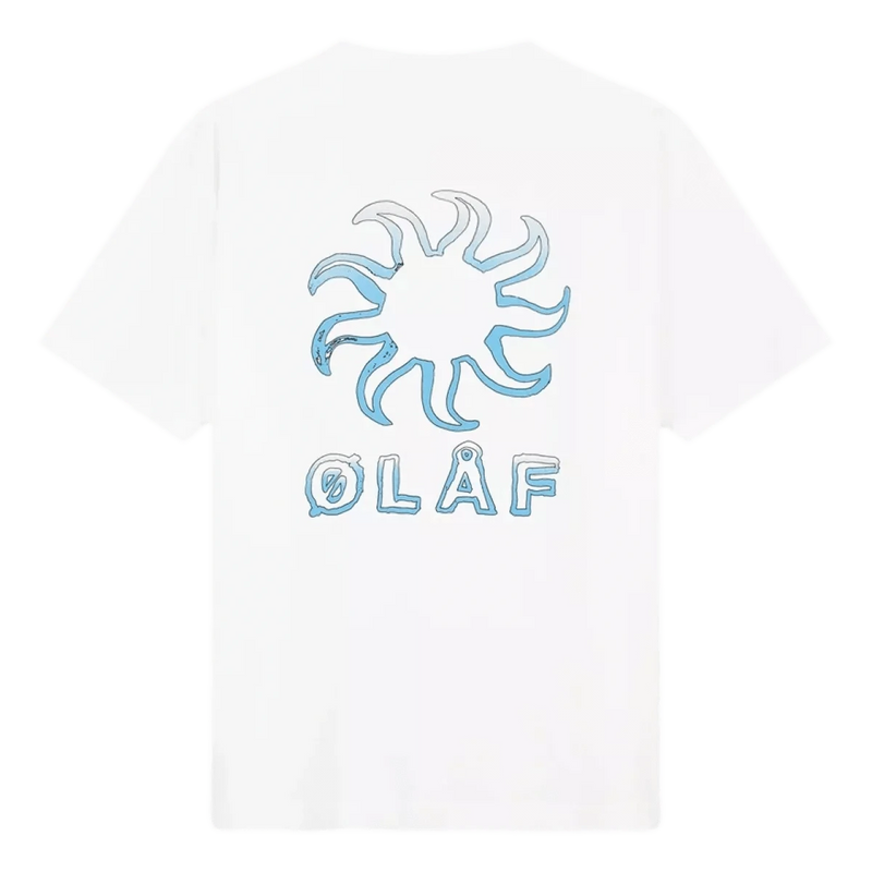OLAF M T-SHIRT Olaf T-Shirt Gradient Sun Wit - Match Laren