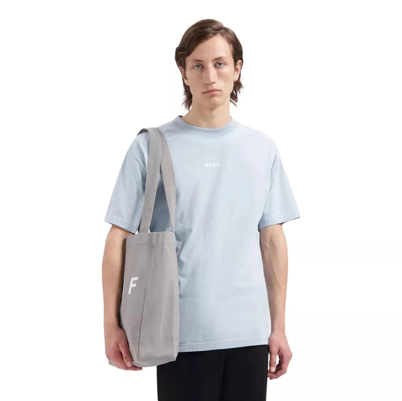 OLAF M T-SHIRT XL / LICHTBLAUW OLAF Block Tee - Match Laren
