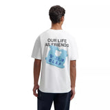 OLAF M T-SHIRT XL / WIT COMBI Olaf Friends Clip T-Shirt Wit - Match Laren
