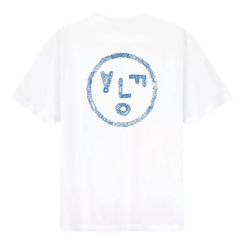 OLAF M T-SHIRT XL / WIT OLAF Scribble T-Shirt Wit - Match Laren