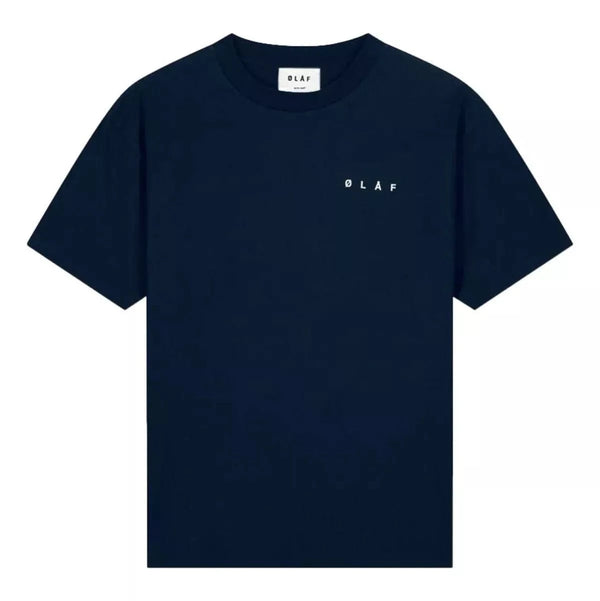 OLAF M T-SHIRT XS / MARINE Olaf Signature Face T-Shirt Donkerblauw - Match Laren