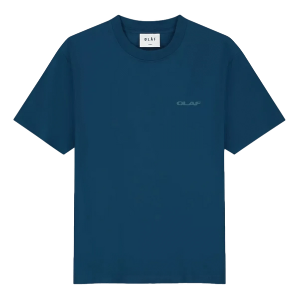 OLAF OLAF T-SHIRT BLAUW - MATCH LAREN