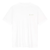 OLAF M T-SHIRT XS / WIT COMBI Olaf T-Shirt Lined Face Wit - Match Laren