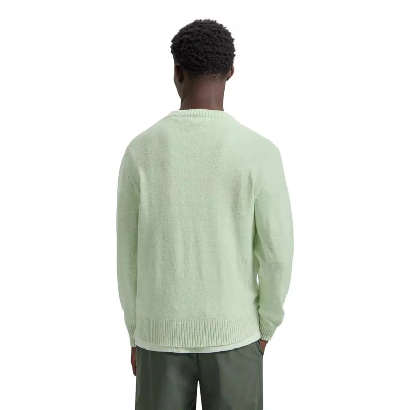 OLAF M TRUI M / LICHT GROEN Olaf Essential Knit Trui Licht Groen - Match Laren