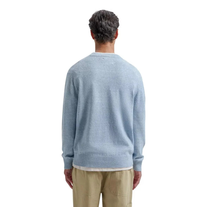 OLAF M TRUI Olaf Essential Knit Lichtblauw - Match Laren