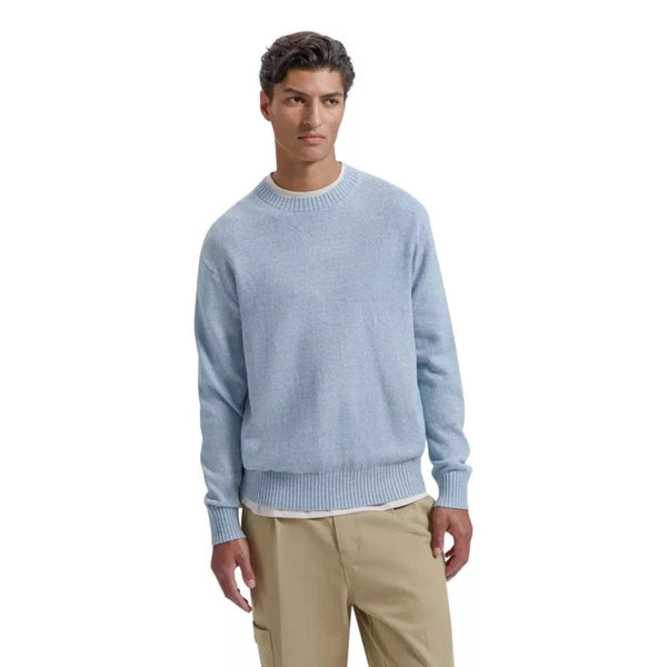 OLAF M TRUI Olaf Essential Knit Lichtblauw - Match Laren